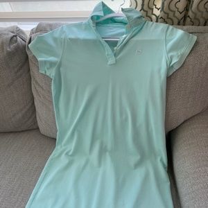 Aqua Vineyard Vines Polo Dress